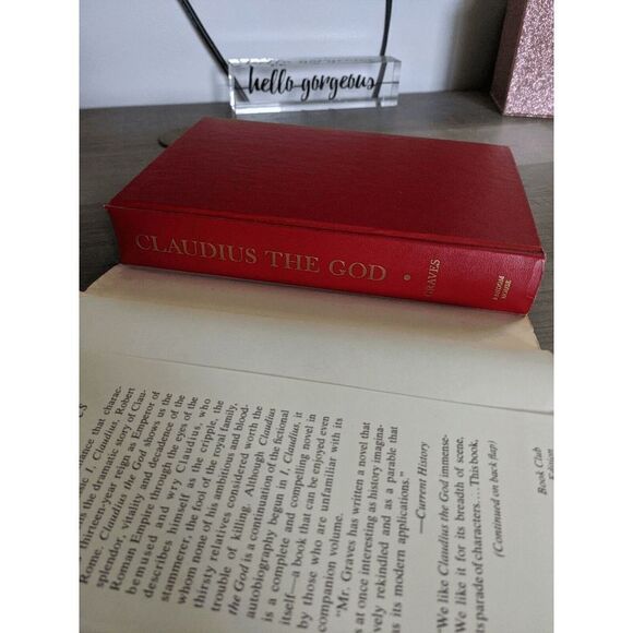 Claudius the God and His Wife Messalina by Robert Graves 1962 Hardcover Rare - Picture 10 of 10